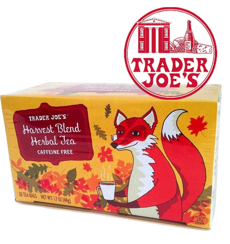 2X Trader Joe'S Harvest Blend Tea Caffeine Free 20Ct Yotal 60 Bags