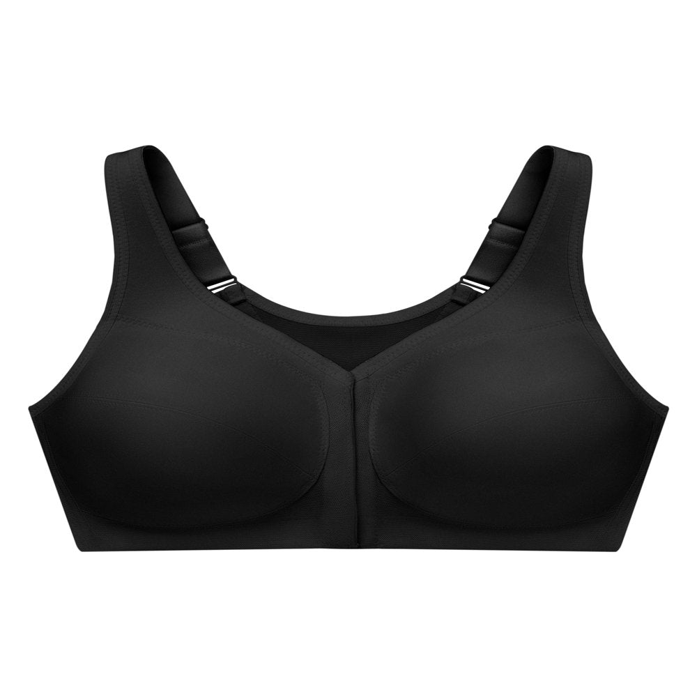 Glamorise Full Figure plus Size Magiclift Front-Closure Posture Back Bra Wirefree #1265