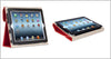 Isound New Genuine Leather Ipad And/Or Ipad Keyboard Portfolio Free Shipping Red