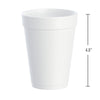 Great Value Disposable Foam Cups, 16 Oz, 60 Count