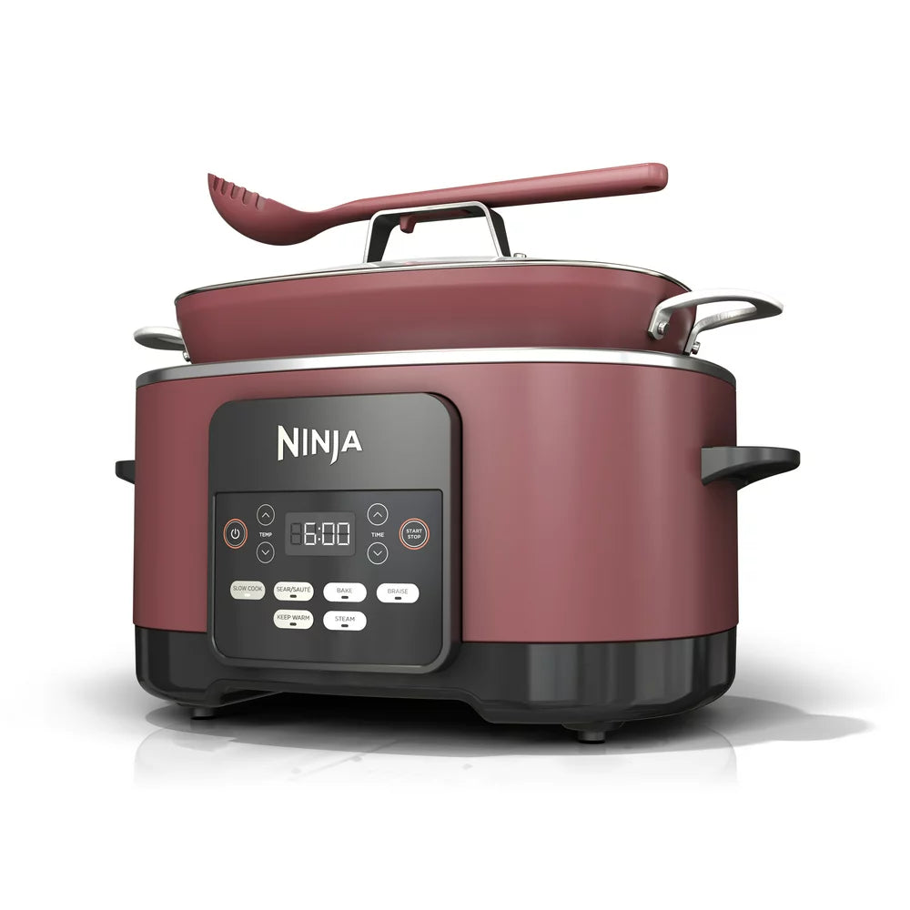 Ninja Foodi Possible Cooker 8.5Qt Multi-Cooker, Cherry Tarte, MC1000WM