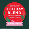 Starbucks Medium Roast Ground Coffee, Holiday Blend (35 Oz.)