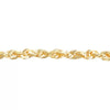 14K Yellow Gold 2.40-2.50MM Solid Rope Chain