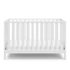 Storkcraft Sunset 4 in 1 Convertible Baby Crib, White