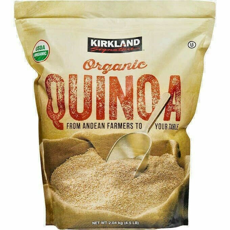 Kirkland Signature Organic Quinoa 4.5 Lbs Certified Organic Quinoa