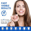 5D Teeth Whitening Strips, 56 Pcs Safe and Effective Teeth Whitening Kit, Whitestrips Reduced Teeth Sensitivity and Help to Remove Smoking Coffee Wine Stain, 28 Treatments