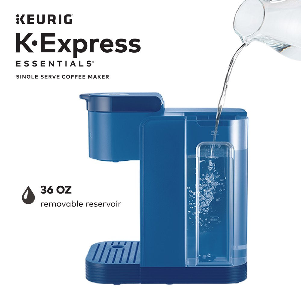 Keurig K-Express Essentials Single-Serve K-Cup Pod Coffee Maker, Pacific Blue