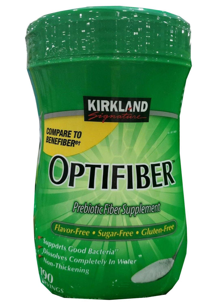 🔥 Kirkland Signature OPTIFIBER Natural Prebiotic Fiber 26.8Oz 190 Servings 🔥