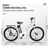 COLORWAY 26" Electric Bike for Woman, 500W Powerful Motor, 36V 12AH Removable Battery E Bike, , Max. Speed 19.9MPH Electric Bicycle