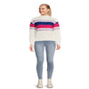 99 Jane Street Women'S Mock Neck Pullover Sweater with Long Sleeves, Midweight, Sizes XS-XXXL