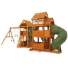 Kidkraft Paramount Wooden Swing Set with Two Clubhouses