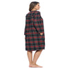 Ashford & Brooks Women'S Flannel Plaid Long Sleeve Nightgown