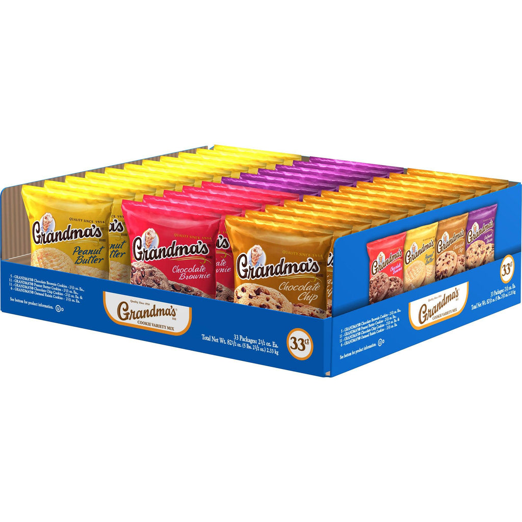 Cookies, Variety Pack, 2.5 Oz, 33-Count