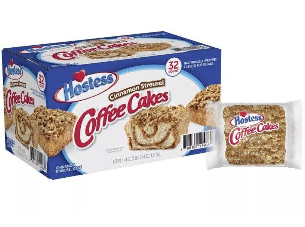 🔥 Hostess Cinnamon Streusel Coffee Cake 32 CT 46.04 Oz 🔥