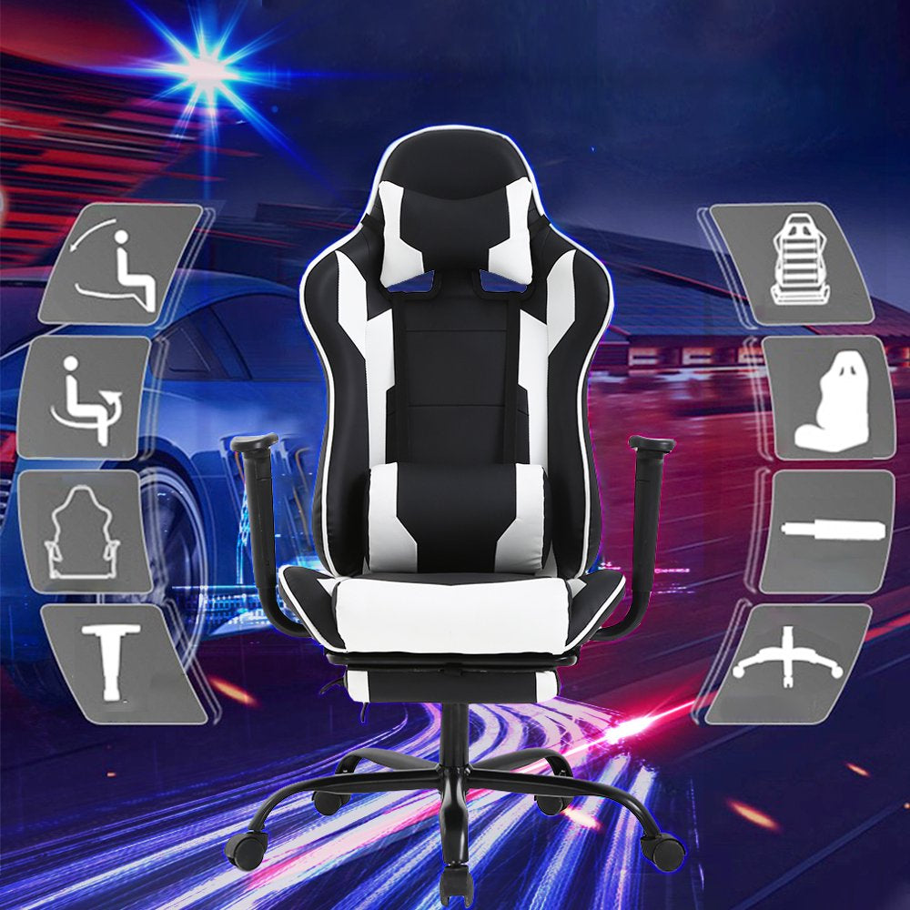 Gaming Chair Racing Style High-Back Office Chair Ergonomic Swivel Chair