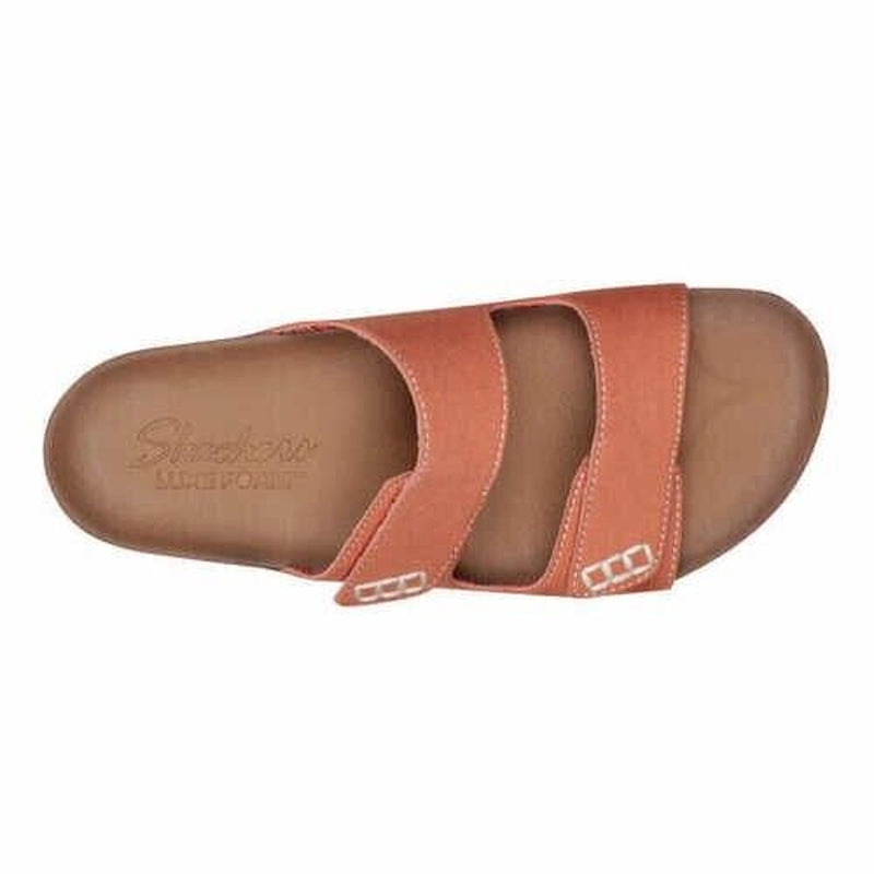 Skechers Ladies' Two Strap Sandals - PINK - 7 - FAST SHIPPING