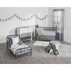 Monarch Hill Ivy Metal Toddler Bed, Graphite Gray