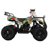 X-Pro Brand New Eagle 40Cc Gas Mini ATV for Kids with Pull Start 4 Stroke Disc Brake 6" Tires