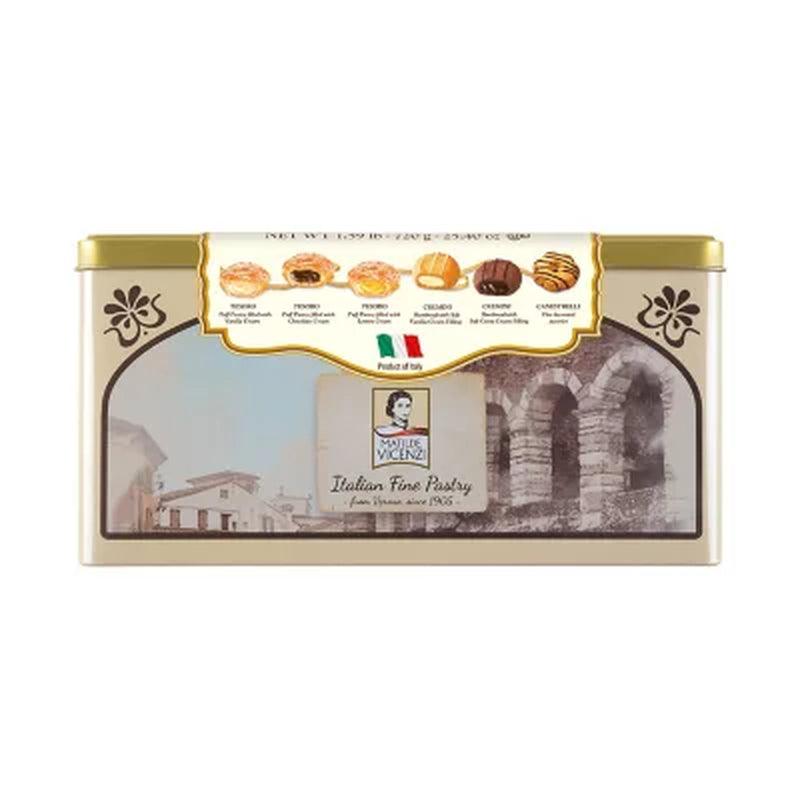 Verona Imported Italian Pastry Cookies in Keepsake Tin, 25.40 Oz.