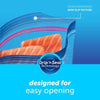 Ziploc Easy-Open Tabs Freezer Quart Bags with New Stay Open Design (216 Ct.)