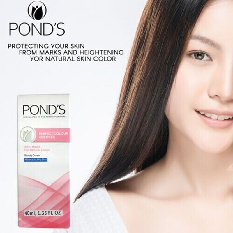 Ponds Perfect Colour Complex Beauty Cream Skin Lightening & Brightening 1.35Oz