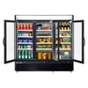 Maxx Cold X-Series Merchandiser Refrigerator with Triple Glass Door (72 Cu. Ft.)