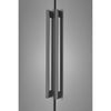 Galanz 16 Cu. Ft. 3-Door French Door Refrigerator with Ice Maker, Stainless Steel, 28.35"W Condition, New