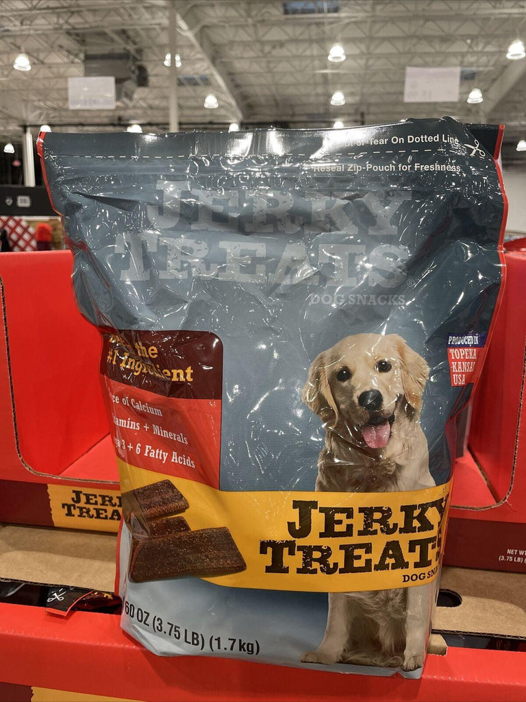 Jerky Treats Tender Beef Strips Dog Snacks - 3.8 Lb