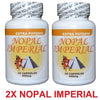 X2 UNID NOPAL IMPERIAL 60 CAPSULES NOPAL EXTRA 100% ORIGINAL NOPAL CACTUS