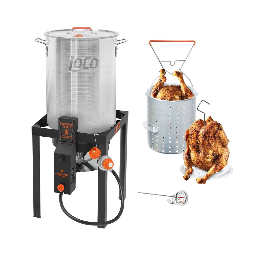 Loco Cookers 36Qt Smarttemp Turkey Fryer