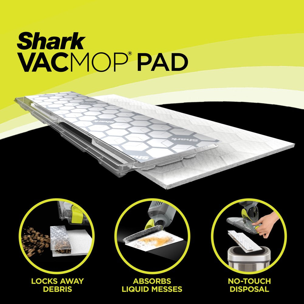 Shark VACMOP Cordless Hard Floor Vacuum Mop with Disposable VACMOP Pad, VM250