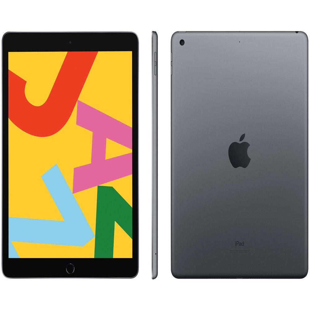 Restored | Apple Ipad 10.2-Inch Retina | 32GB | Wi-Fi Only | Latest OS | Bundle: Bluetooth/Wireless Airbuds by Certified 2 Day Express