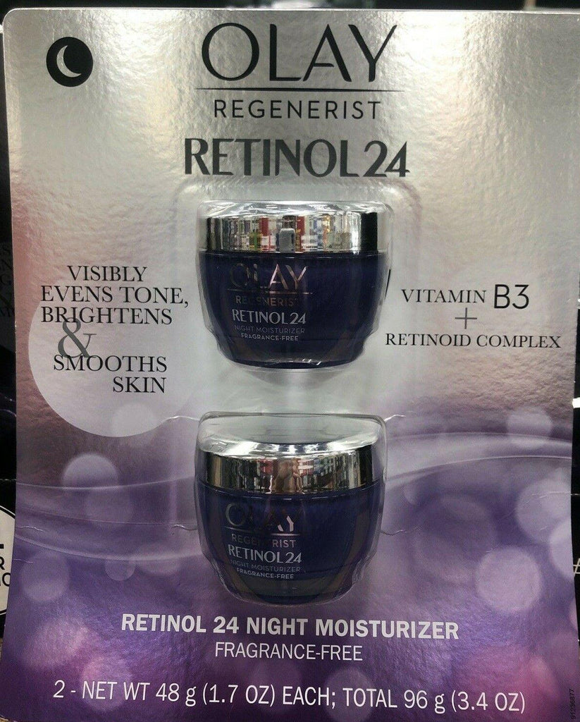 Olay Regenerist Retinol 24 Night Facial Moisturizer (2 Pack)