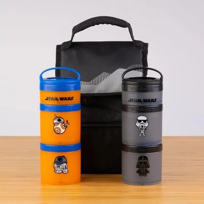 Whiskware Mandalorian Stackable Snack Containers, Mandalorian