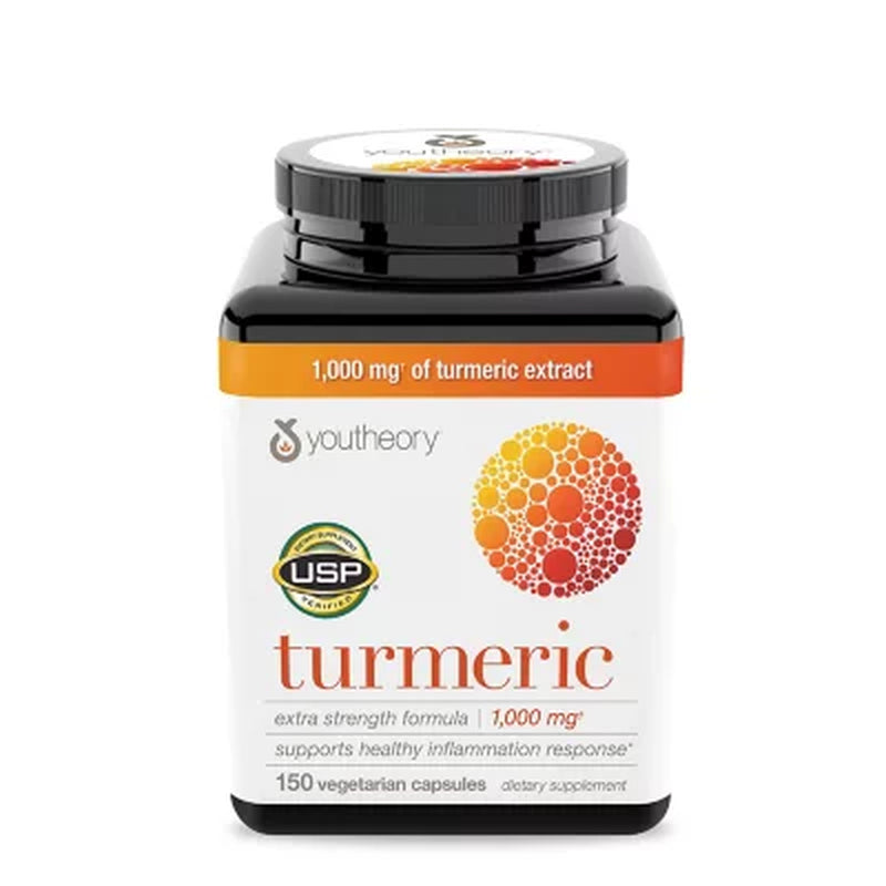 Youtheory Turmeric Extra Strength Capsules (150 Ct.)