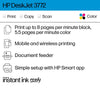 HP Deskjet 3772 All-In-One Wireless Color Inkjet Printer, 6 Months FREE Ink with HP Instant Ink