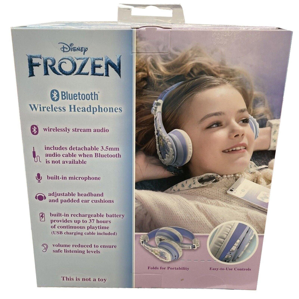 Ekids Disney Frozen Bluetooth Wireless Headphones - Volume Limiter