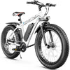 Gocio 26" 4.0 Fat Tire Electric Bike for Adults, 500W Adults E Bike, 48V 13Ah Removable Li-Ion Battery, LCD Meter, Professional 7-Speed, Electric Mountain Bicycle Beach Bike Snow Bike Ebike for Men