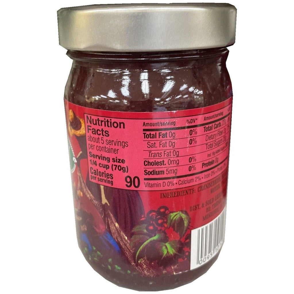 2 Packs Trader Joe'S Cranberry Sauce 12 Oz