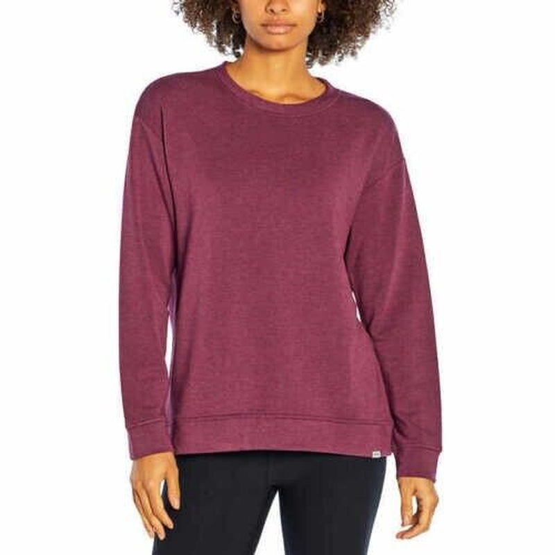 Orvis Ladies' Crewneck Pullover - PURPLE - Medium - FAST SHIPPING