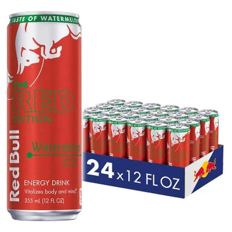 Red Bull Energy Drink, Watermelon (12 Fl Oz., 24 Pk.)