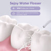 Sejoy Cordless Water Flosser, Rechargeable Portable Oral Irrigator Teeth Cleaner, Purple