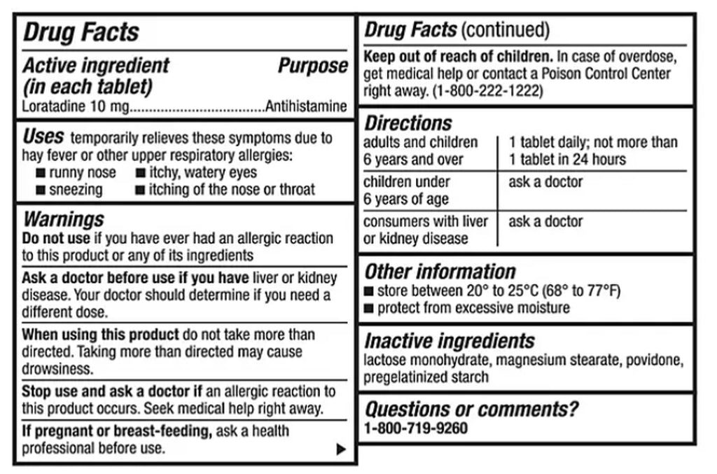 Member'S Mark Aller-Itin Loratadine Tablets 10Mg Antihistamine 400 Ct. 05/2024