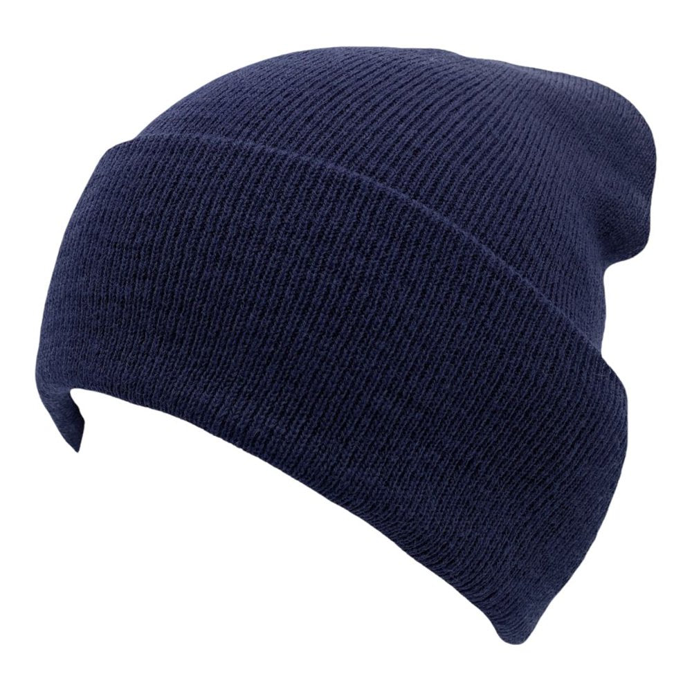 Empire Cove Cuffed Knit Beanie 3 Pack Set Navy