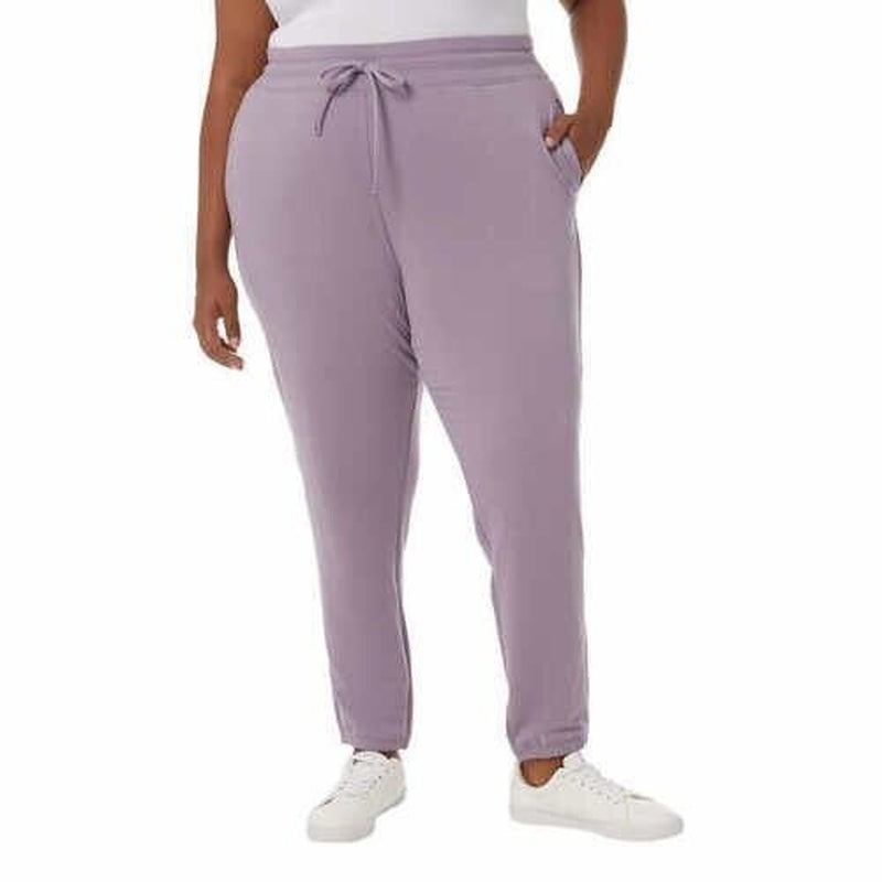 32 Degrees Ladies' Double Soft Jogger - Purple - Small - Free Shipping