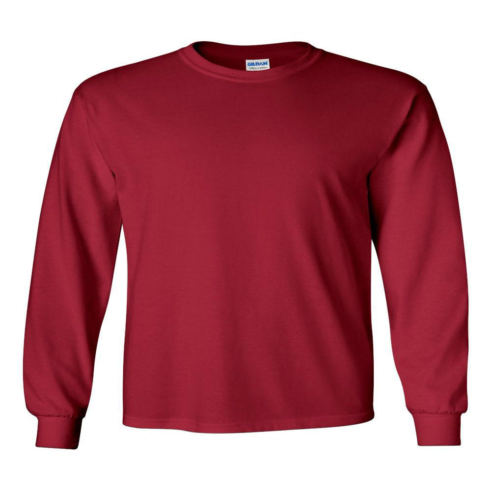 Gildan Men'S Ultra Cotton Long Sleeve T-Shirt