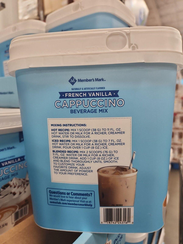 Member'S Mark French Vanilla Cappuccino Beverage Mix (48 Oz.)