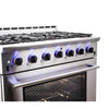 NXR 36 In. Professional Style 5.5 Cu. Ft. Freestanding Gas Range