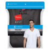 Hanes Best 6-Pack V-Neck T-Shirt (Assorted Colors)