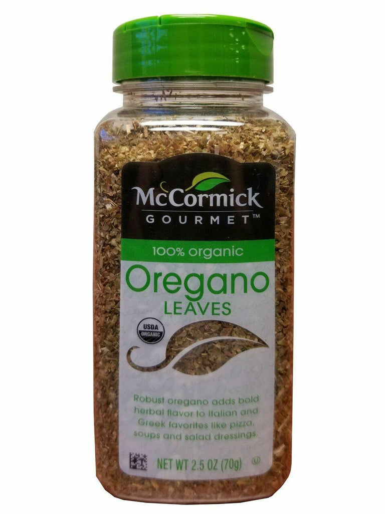 Mccormick Gourmet 100% Organic Oregano Leaves 2.5 Oz